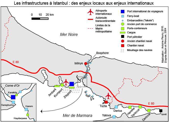 Les infrastructures Ã  Istanbul