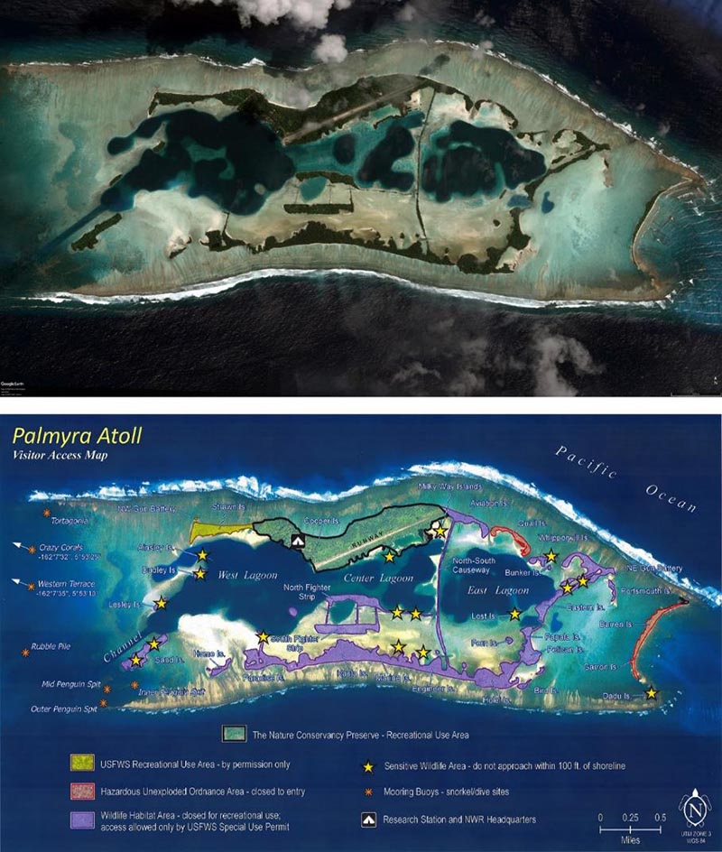 atoll de palmyre