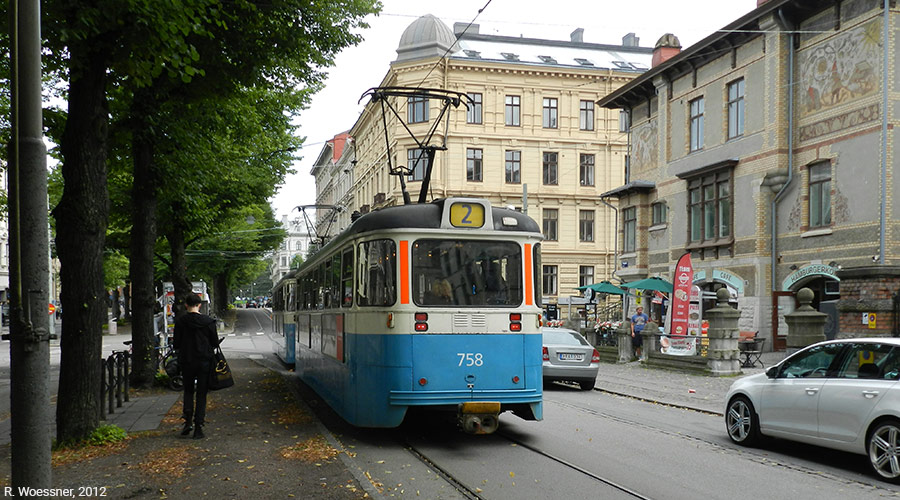 Raymond Woessner — tram à Goteborg