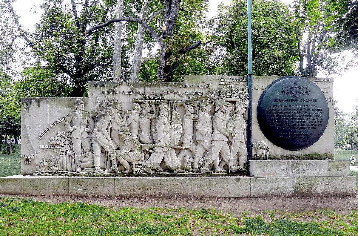 monument Gaudry à la mission Marchand