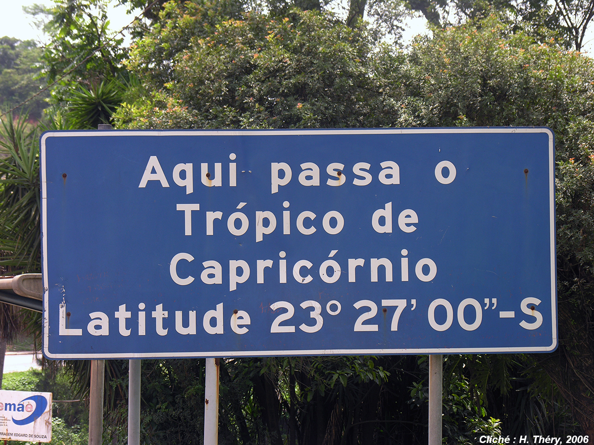 photographie tropique capricorne Brésil Sao Paulo