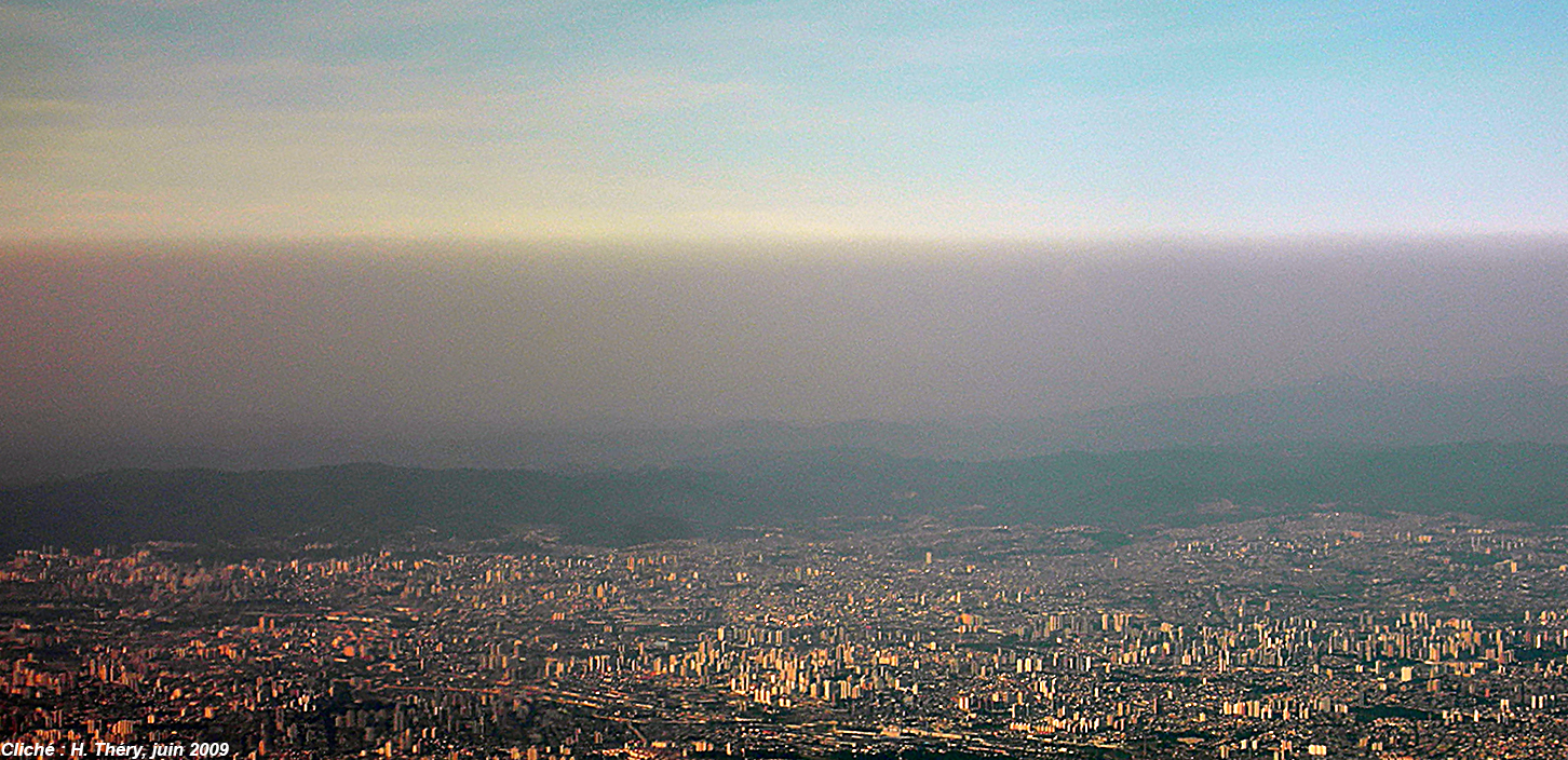 Photographie smog pollution Sao Paulo