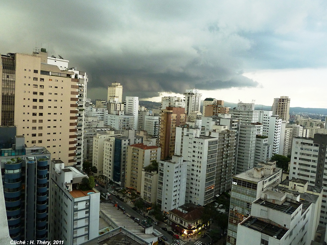 photographie pluie climat Brésil Sao Paulo