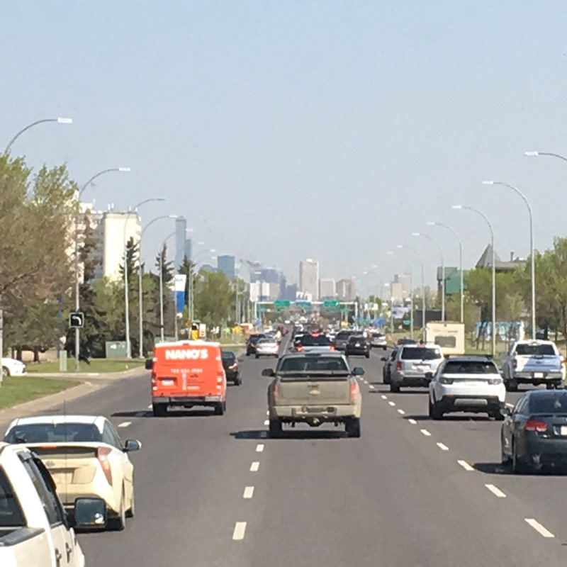 Emmanuelle Santoire — Arrivée à Edmonton 