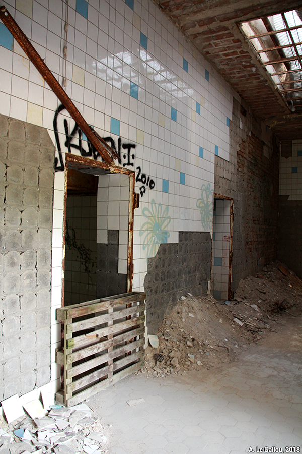 Aude Le Gallou — sécurisation des visites des ruines, des bâtiments abandonnés