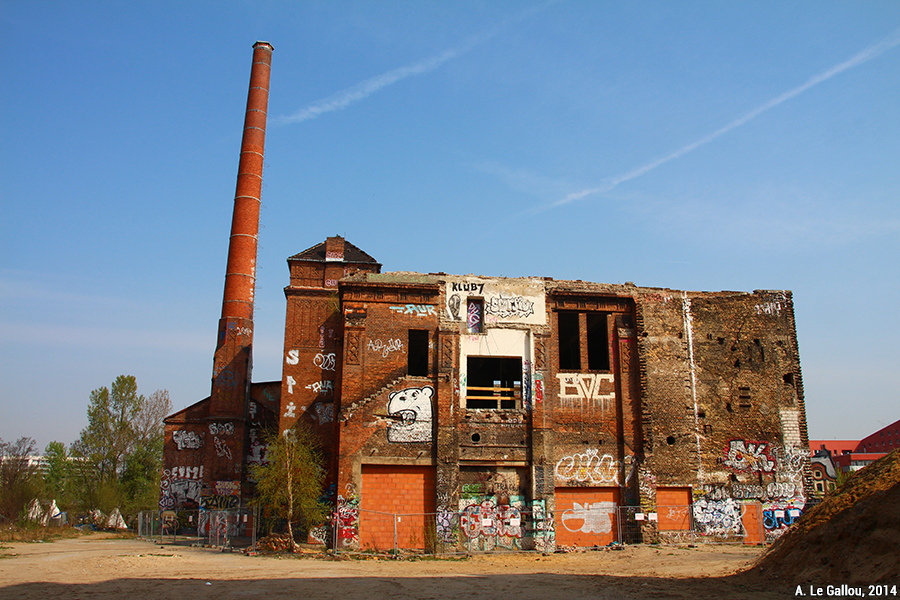 Aude Le Gallou — berlin usine de glace - usine abandonnée en ruine