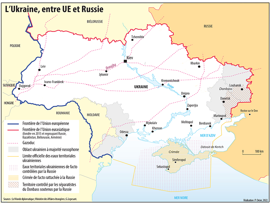 Carte générale de l’Ukraine