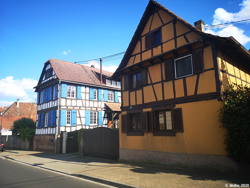 Gilles Muller — maison à colombages en Alsace