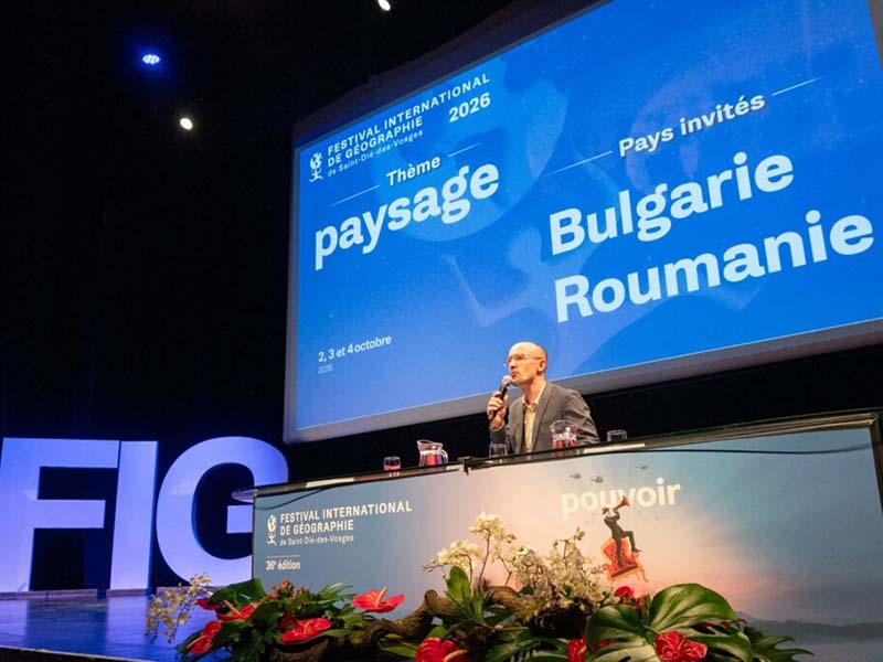 Festival international de géographie (FIG) à Saint-Dié-des-Vosges, édition 2026 : paysages / Bulgarie et Roumanie