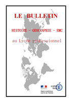Bulletin numérique histoire, géographie et EMC au lycée professionnel