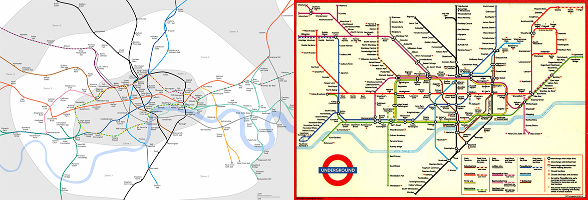 Plan du métro de Londres