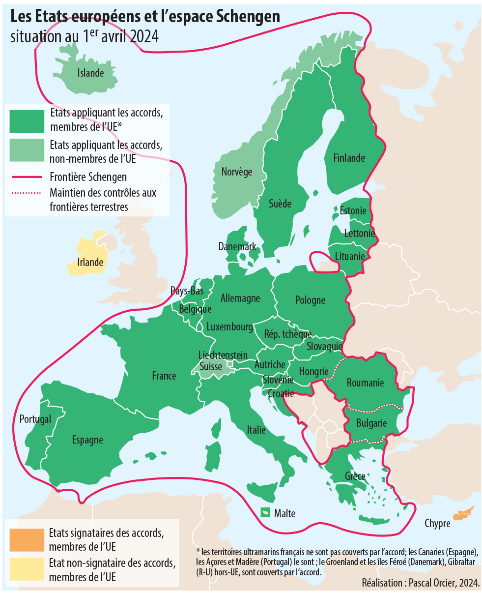 Pascal Orcier — Schengen carte 2019