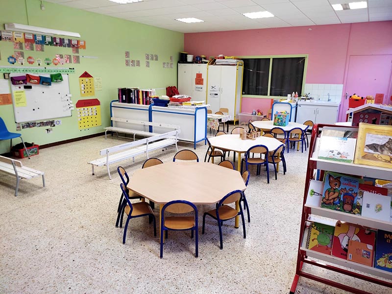 salle de classe petite section de maternelle