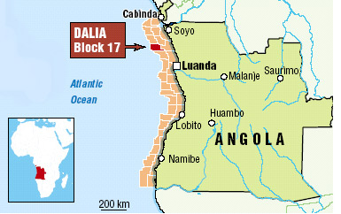 Le découpage de la côte angolaise en concessions pétrolières : des enclaves ?