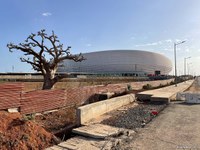 Le stade Abdoulaye Wade à Diamniadio (Sénégal)