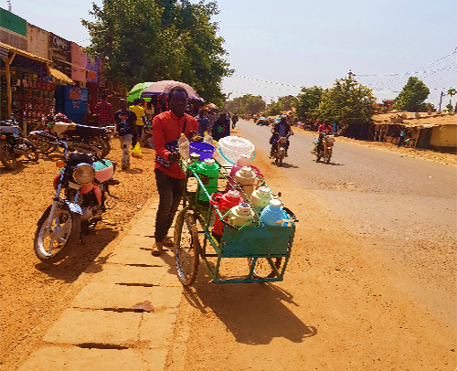 commerce ambulant au Cameroun
