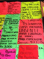 Annonces d'offres d'emploi pour travailleuses domestiques, agence K Sandra, La Paz, Bolivie