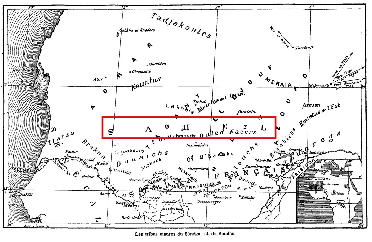 Sahel en 1898