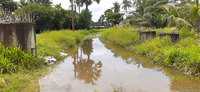 Inondation dans les quartiers informels de Ziguinchor, Casamance, Sénégal