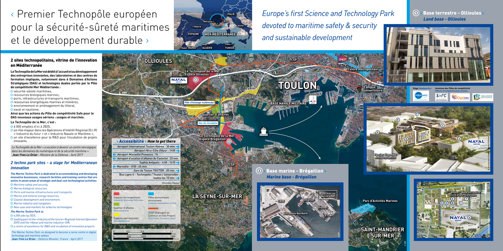 Le technopôle de la Mer à Toulon, brochure de présentation (haute définition)