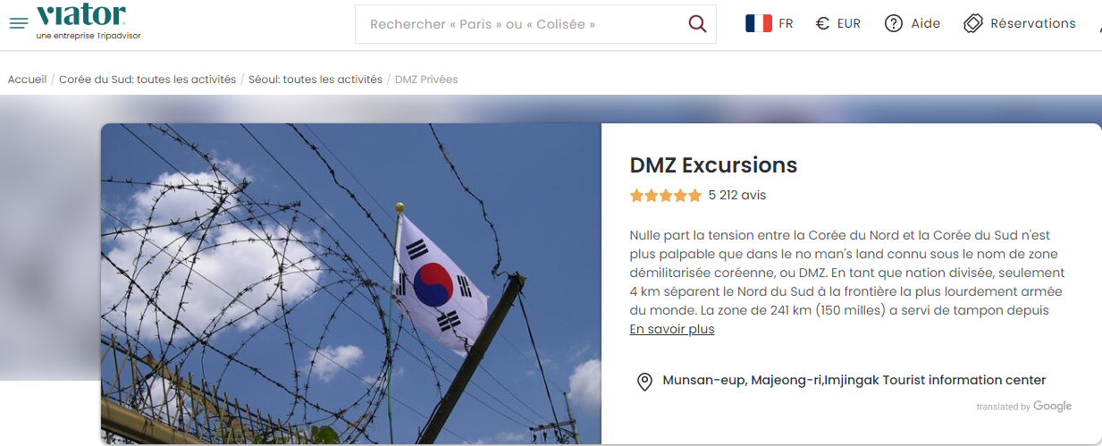 DMZ excursion