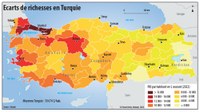 PIB par habitant en Turquie et inégalités régionales