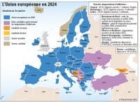 l'Union européenne (UE) : membres, candidats, anciens membres... Situation en 2023