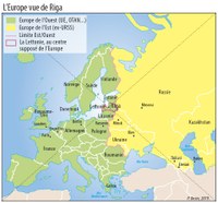 L'Europe vue de Riga (Lettonie)