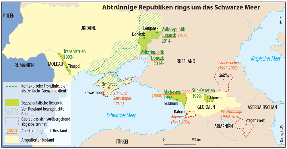 Pascal Orcier — Abtrünnige Republiken rings um das Schwarze Meer