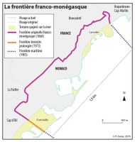Frontière Union européenne (France) — Monaco