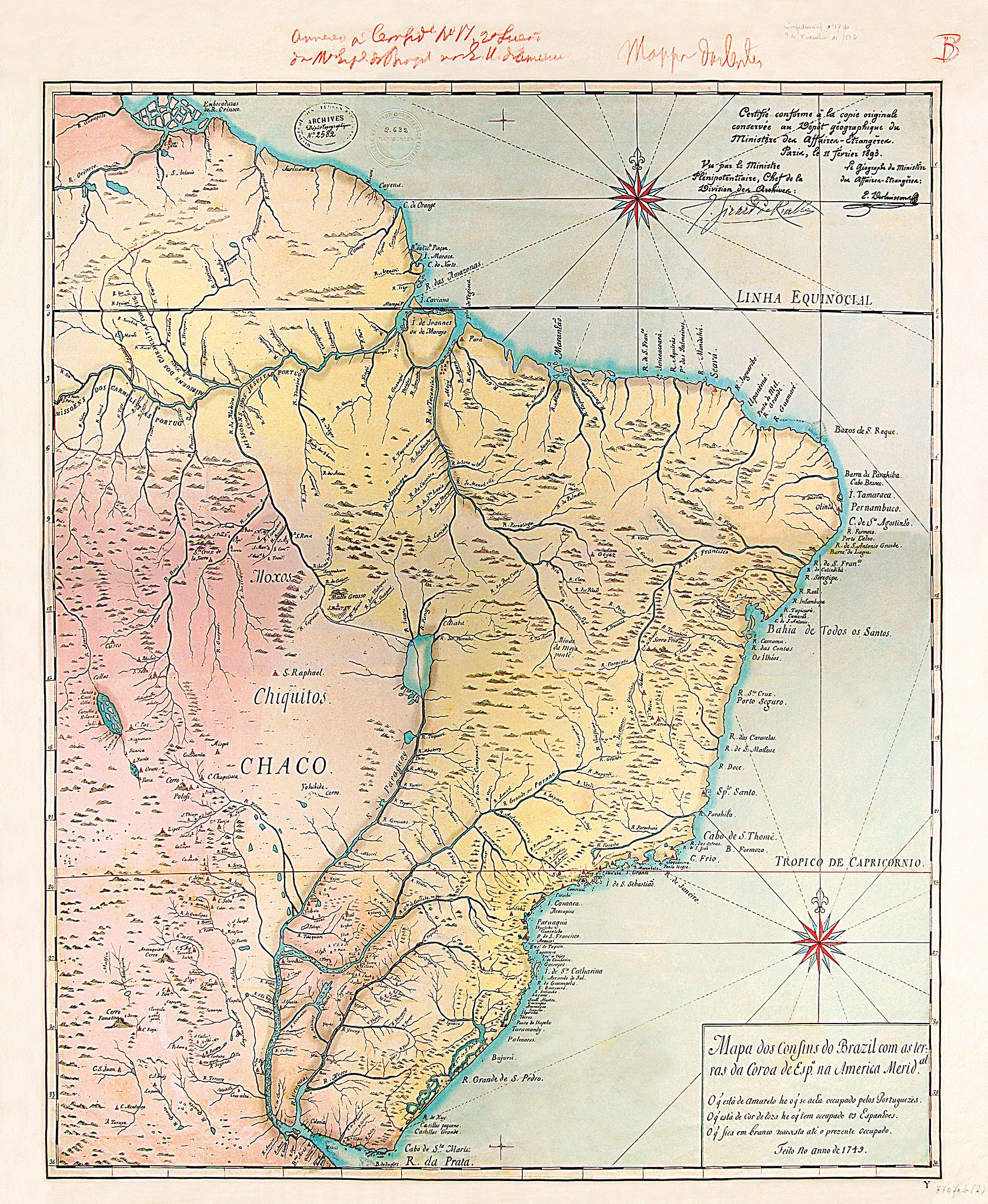 mapas da beira dos confins do brasil carte des confins