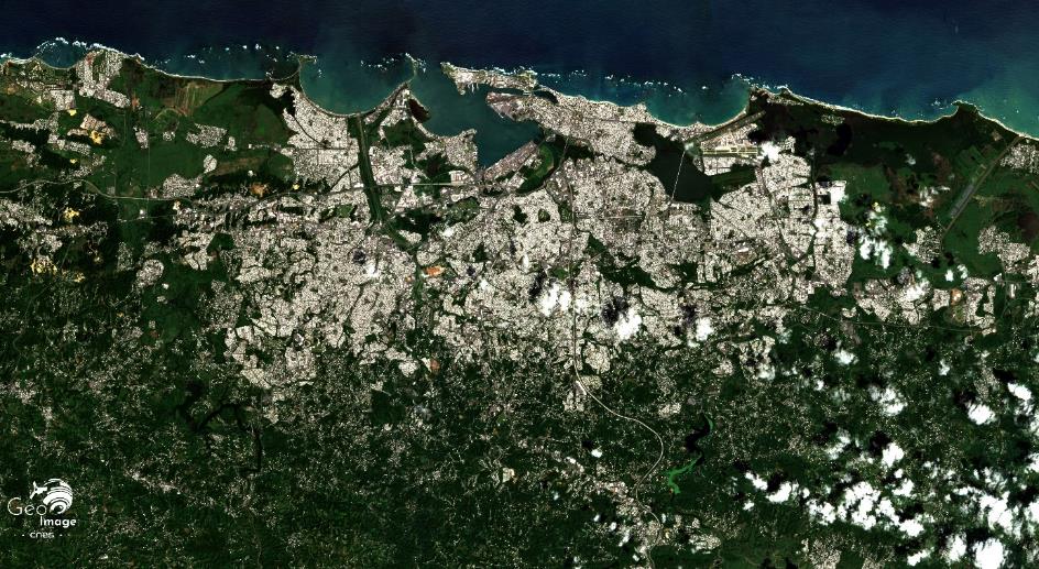 San Juan — image satellite CNES Géoimage