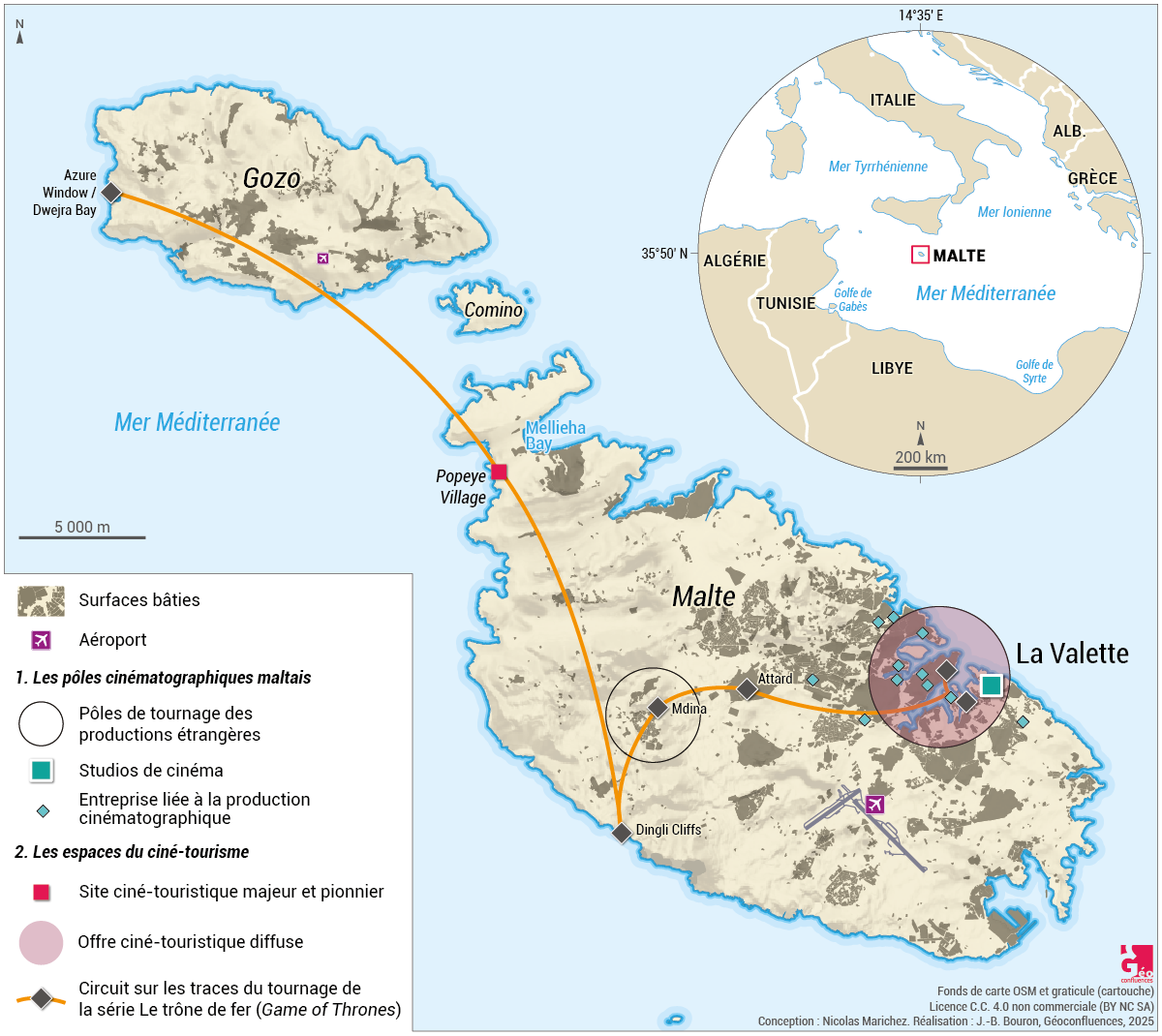 Le cinéma et le ciné-tourisme à Malte
