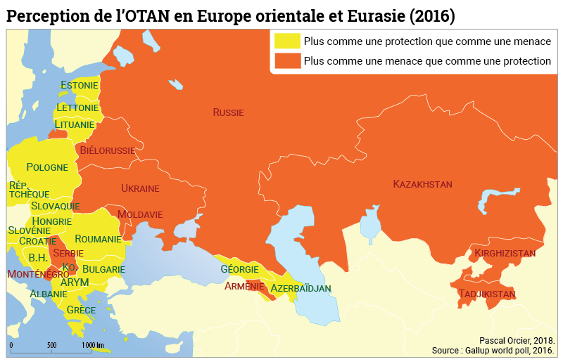 Pascal Orcier — Perception de l'OTAN en Europe orientale et Eurasie 2016