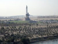 Canal de Suez (Égypte). Mémorial de la guerre d’octobre 1973