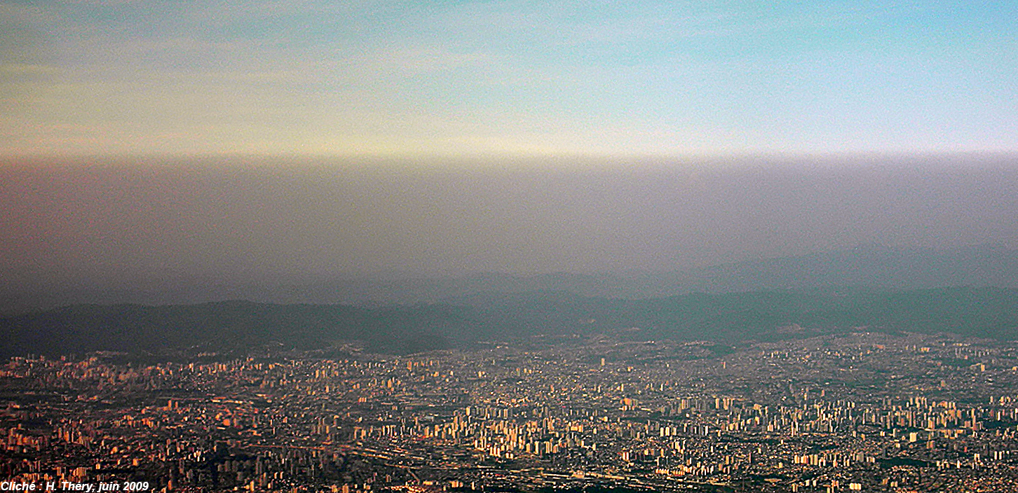Couche de smog sur São Paulo