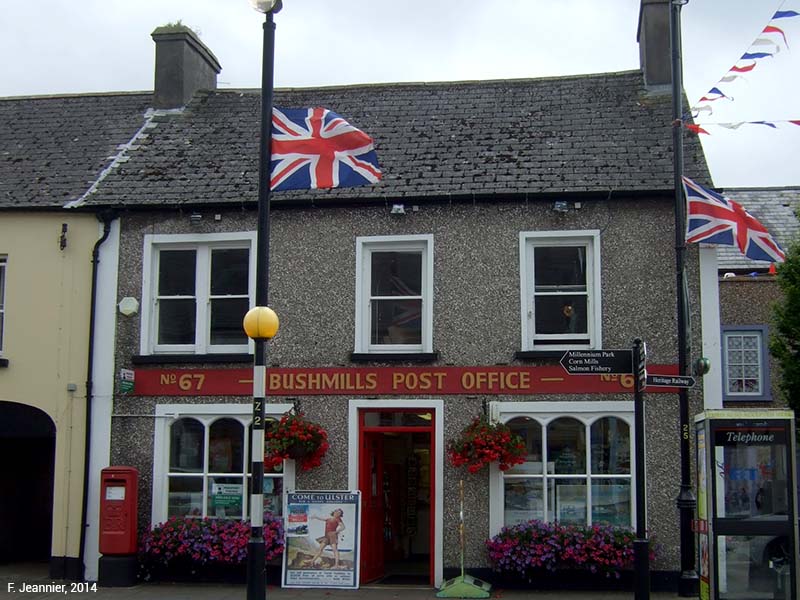 Drapeau britannique en Irlande du Nord