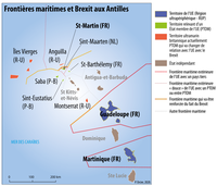 Frontières maritimes et Brexit aux Antilles (Royaume-Uni)