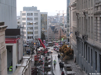 Bruxelles (Belgique), paysage urbain marqué par la bruxellisation
