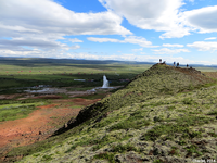 Le site géothermique de Geysir (Islande)