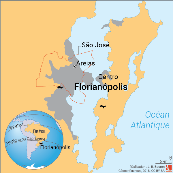 Localisation Florianopolis Brésil