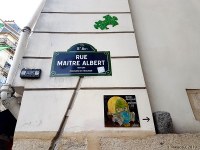 Zone Artistique à Défendre, rue Maitre-Albert (Paris, 5e arrondissement)
