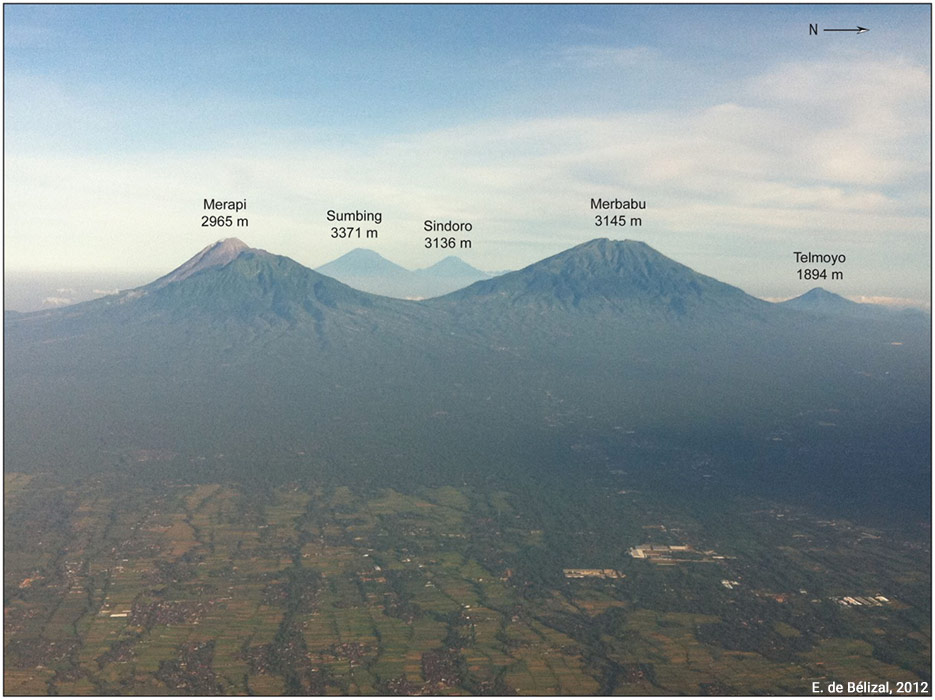 Édouard de Bélizal — photo volcans Indonésie risques
