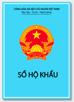 Couverture d'un hô khâu (carnet de résidence au Vietnam)