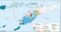 L’évolution des influences et des frontières coloniales à Timor (haute définition) (Timor Oriental)