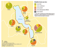 Cartographie de l’accès réel aux rives du lac d'Annecy