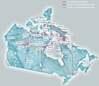 Réseaux aériens de la compagnie First Air (Canada)