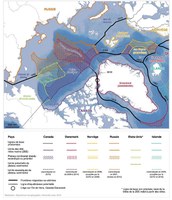 Frontières maritimes et limites de ZEE en Arctique
