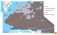 Le site d’Ilulissat et ses équipements touristiques (Groënland, Danemark)