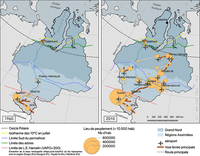 Transition géographique de la plaine de l’Ob, 1960-2010 (Russie)